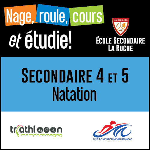 Sport Etude NATATION  Secondaire 4-5