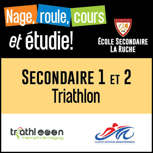 Sport Etude TRIATHLON  Secondaire 1-2